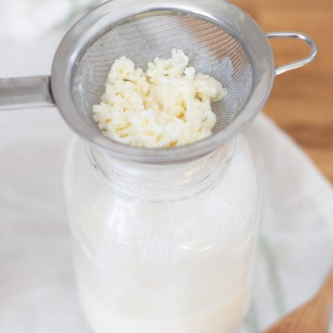 How To Make Milk Kefir At Home - The Homestyle Cottage