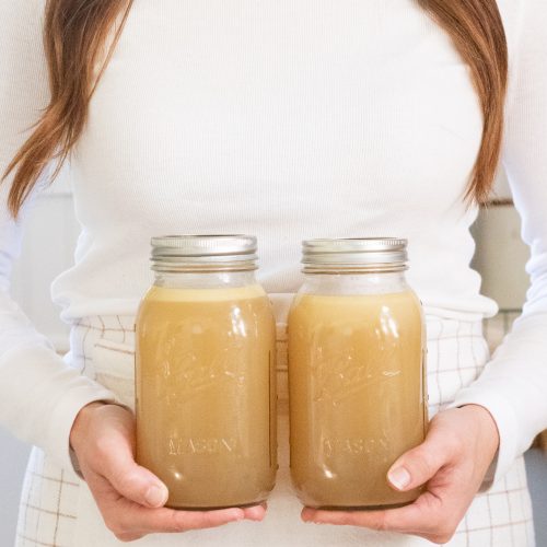 How to Make and Pressure Can Gelatinous Homemade Chicken Bone Broth