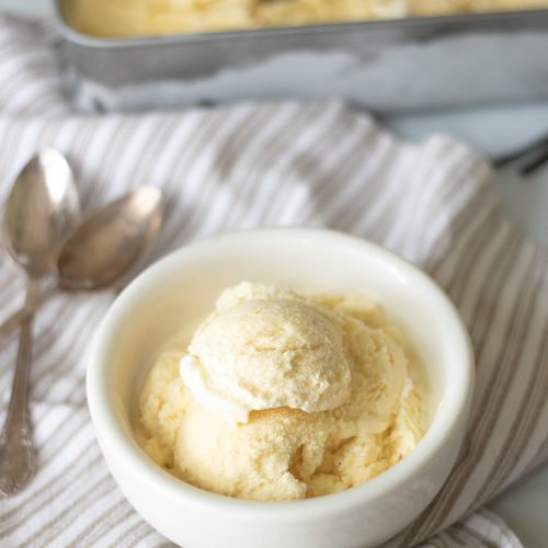 Creamy Raw Milk Vanilla Ice Cream The Homestyle Cottage